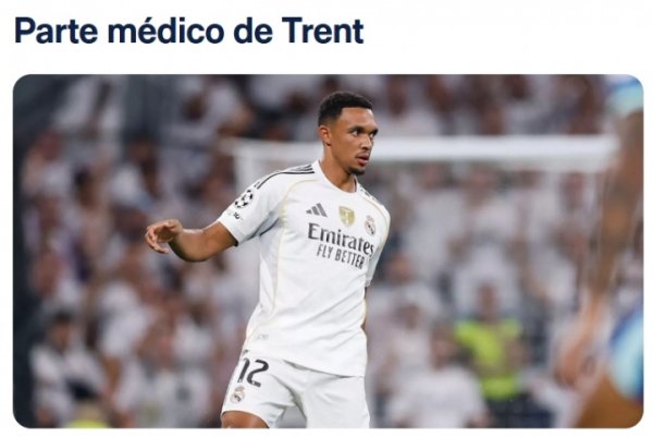 Nghỉ hưu từ chấn thương Champions League! Quan chức Real Madrid: Chấn thương cơ bắp tay trái của Arn