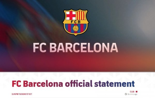 Quan chức của Barcelona: LI LI