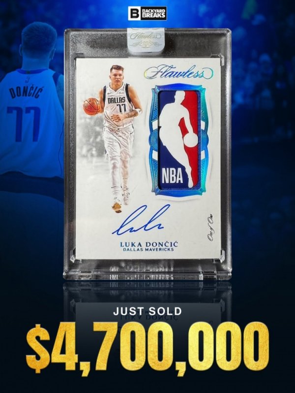 Thẻ 1of1 star của Doncic được 