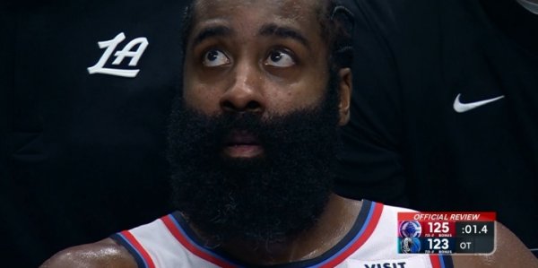 Vẫn... phải... làm thêm giờ? Mô phỏng AI chứng minh bóng không bị can thiệp. Đôi mắt của Harden mở t